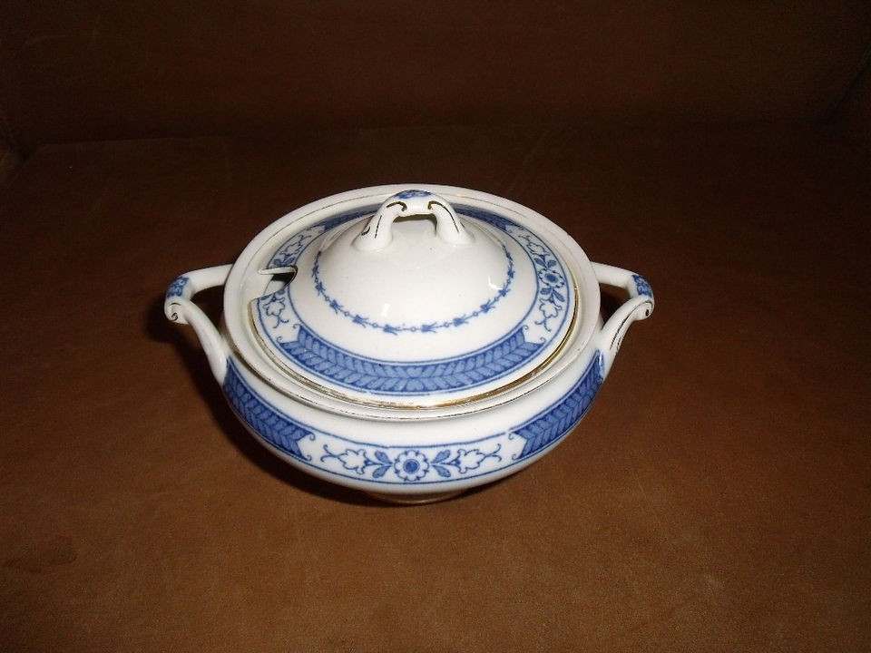 Winkle Whieldon Ware BEVERLEY Lidded Sugar Small Chip C 1931 FREE 