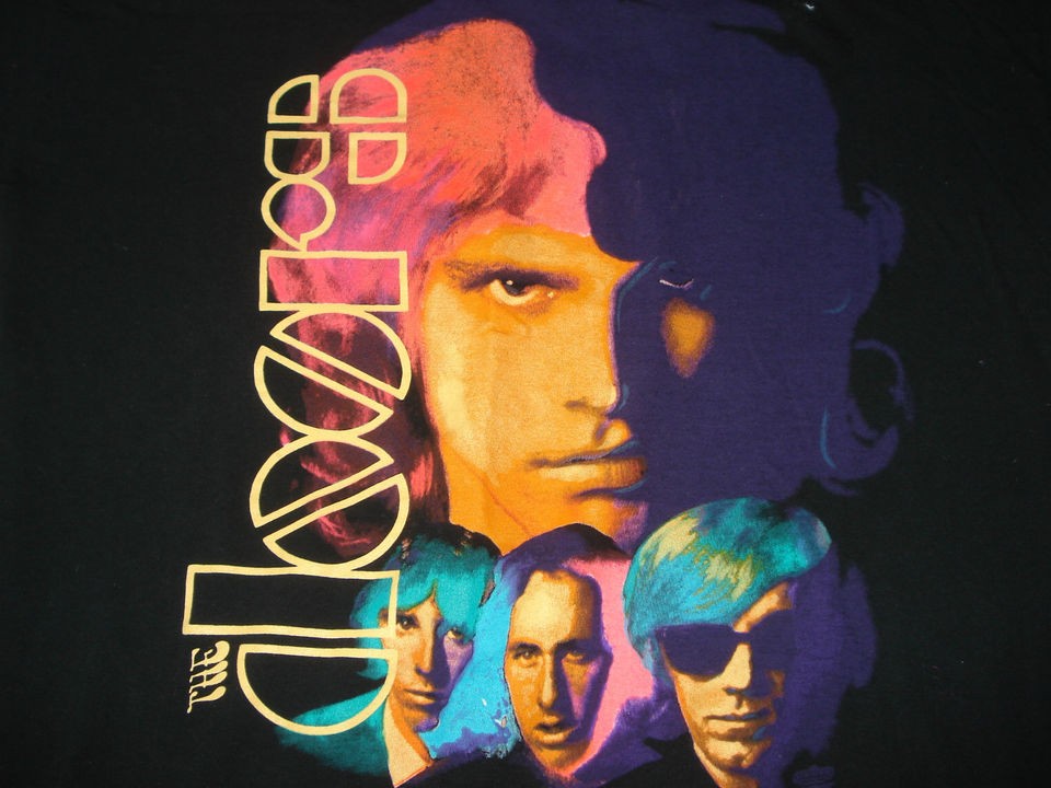 Vintage 1991 NOS THE DOORS CONCERT T SHIRT Jim Morrision Screen Stars 