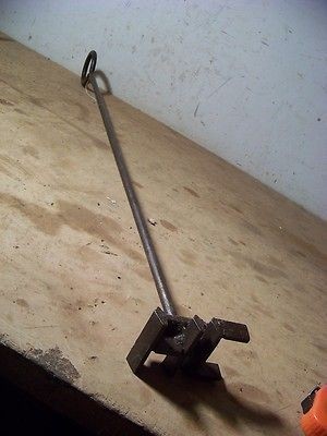 Old Kansas Cattle Ranch Branding Iron HC tip