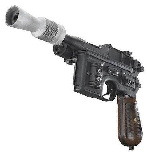 Star Wars   Han Solo Mini Blaster by Master Replicas Brand New in 