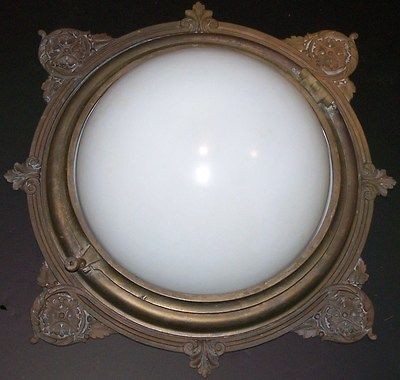 Large Fancy Railroad Pullman Car Ceiling Light