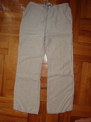 Two Hearts Maternity Linen Pants Sz S