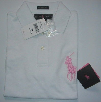 NWT Ralph RL Lauren Big Pony Polo Shirt Ladies Womens Skinny Fit size 