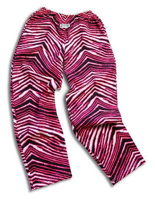 Zubaz Pants Black/Pink Zubaz Zebra Pants