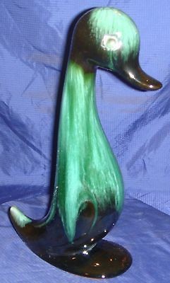 MH168 Vtg BMP Blue Mountain Pottery Walking Duck 11