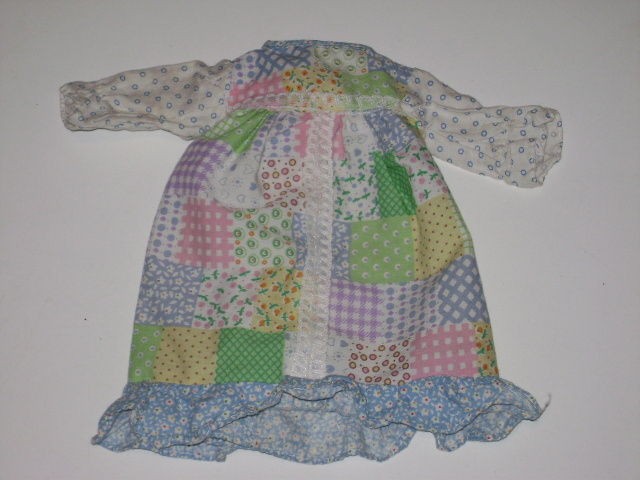 1972 The Original Holly Hobbie Knickerbocker Pastel Dress Only for 8 