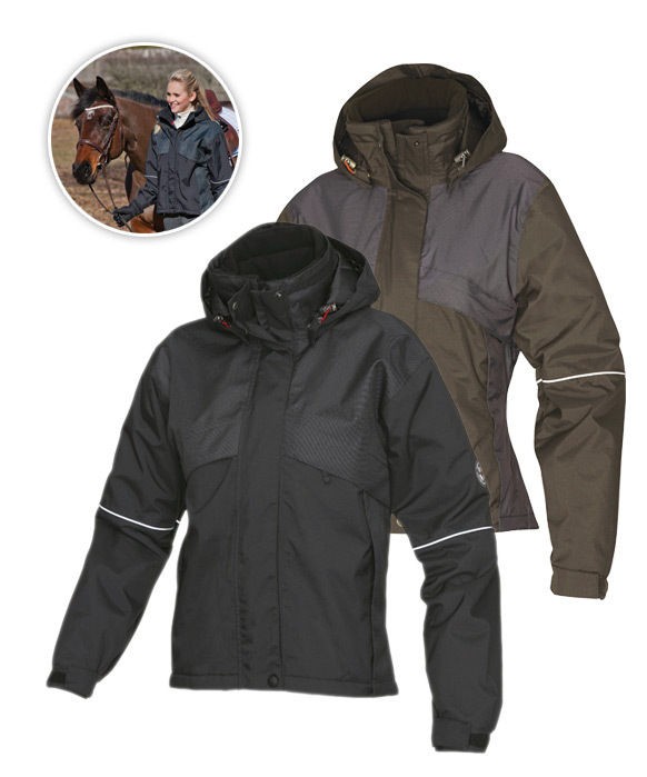 MOUNTAIN HORSE GRACE JACKET DARK BROWN / ANTHRACITE, MEDIUM