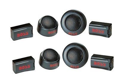 BOSS TW 15 500W 1 Micro Dome Car Audio Tweeters + External 