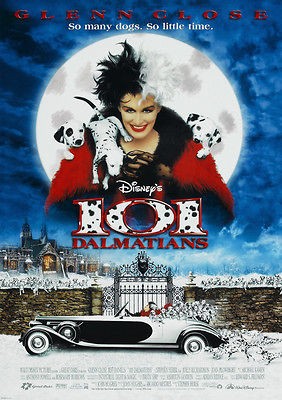 101 Dalmatians poster in Entertainment Memorabilia