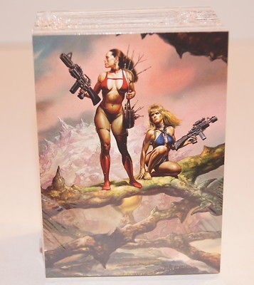 BORIS VALLEJO & JULIE BELL STROKES OF GENIUS (2003) Complete 