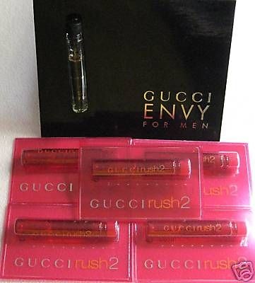 Vials/Lot Of GUCCI Perfume★RUSH 2,Women+★ENVY,​Men♥Brand New 