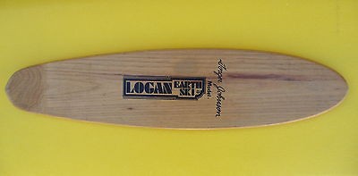   Logan Earth Ski 1975 Torger Johnson Model Old School Skateboard Deck