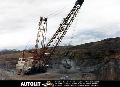 1975 ? Central Ohio Coal Dragline Crane Photo