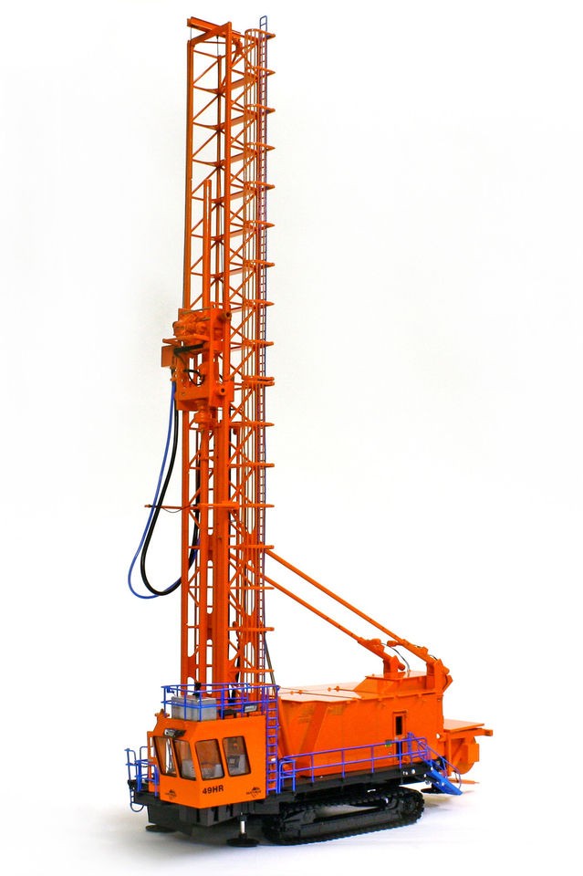 Bucyrus 49HR Drill Rig ORANGE & BLACK   1/50   TWH