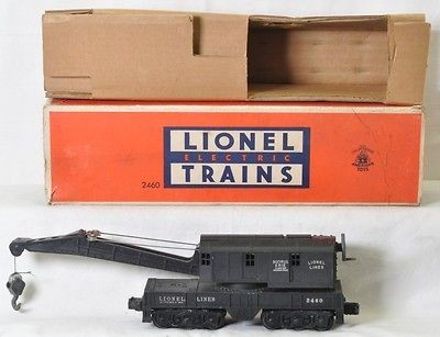 Lionel No. 2460 operating work crane in OB w/insert $89.99 BIN No 