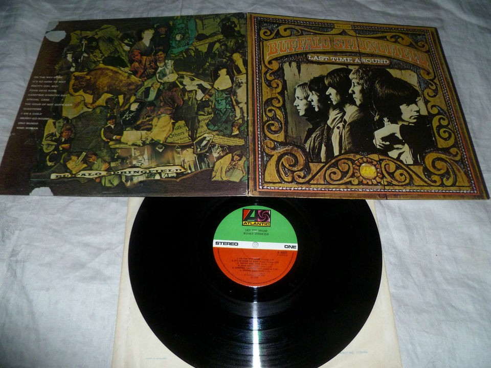 BUFFALO SPRINGFIELD la​st time around 69 UK ATLANTIC LP. PSYCH GEM 