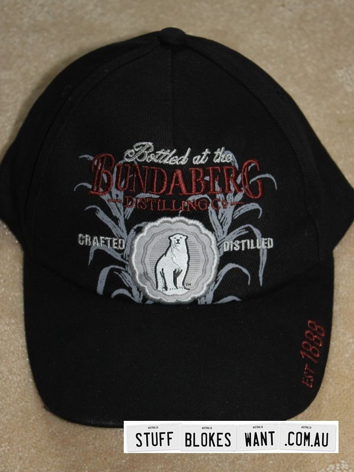 Bundaberg Rum Crafted Bundy Bear black cap hat Winter 2012