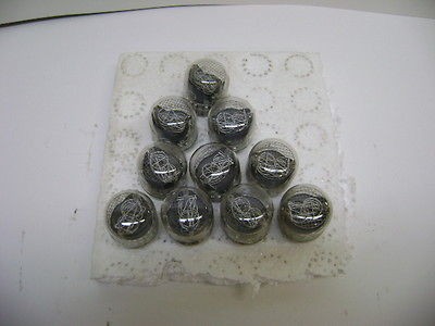 NIXIE TUBE BURROUGHS MODEL# 122P224 MADE IN USA SET OF 10