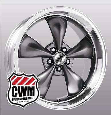 17x8 Bullitt Replica Silver Wheels Rims 5x4.50 lug pattern for Mopar 