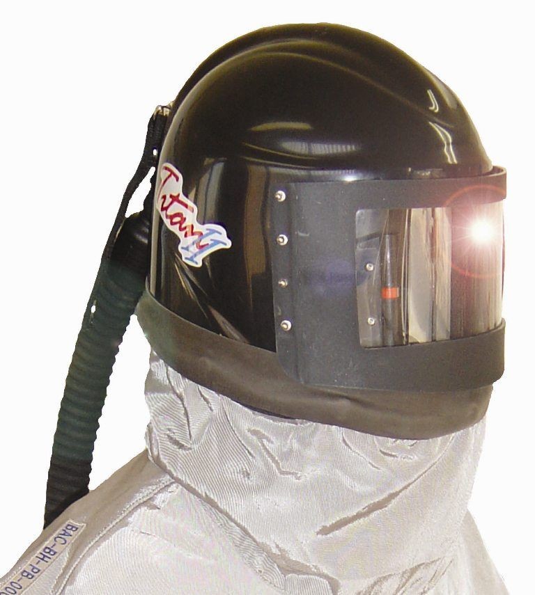 SANDBLASTING HELMET BLASTING HELMET TITAN HELMET SAFETY EQUIPMENT 