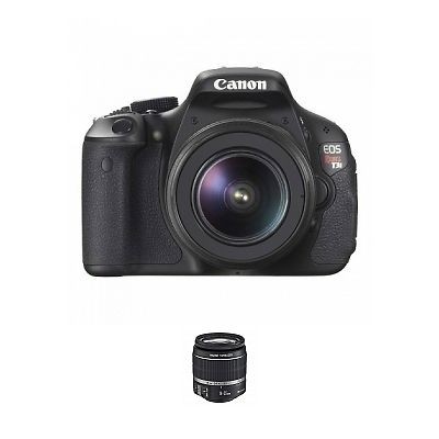 Canon EOS Rebel T3i / 600D 18.0 MP Digital SLR Camera   Black (Kit w 