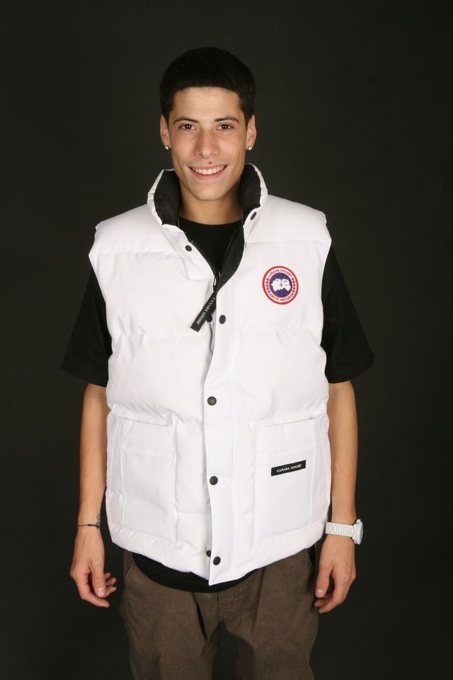 Canada Goose Freestyle Mens Vest in White (4125M White)