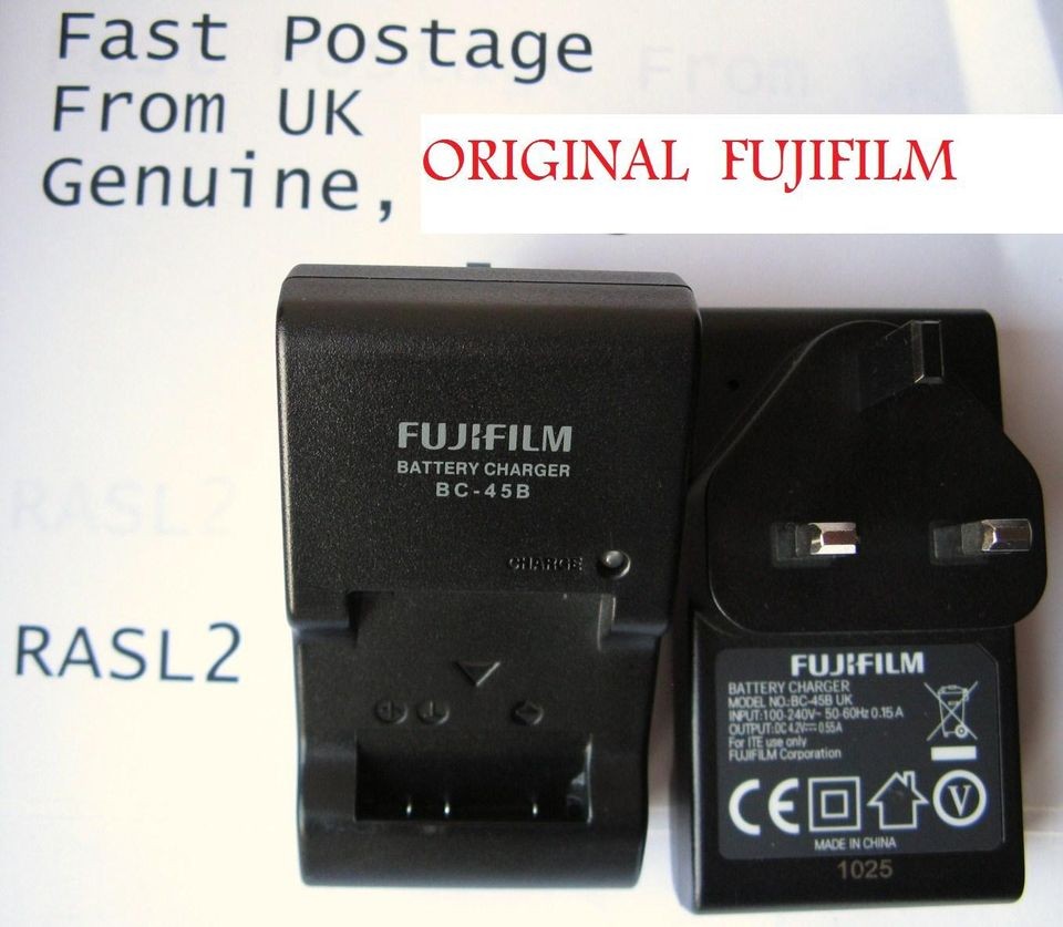 Genuine FUJIFILM Charger,BC 45B NP 45a finepix j20 J27 j32 J35 J37 J40 