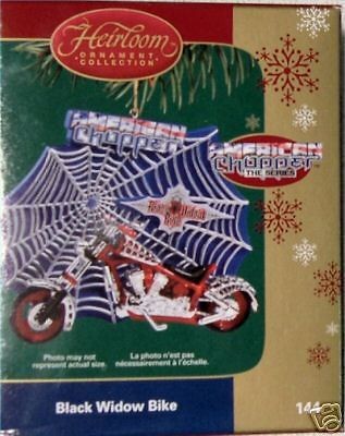 2006 Carlton Cards Black Widow Bike New in Box