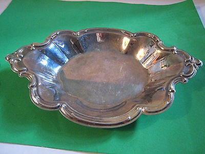 Silverplated Candy Dish / Tray; International Silver Co. USA 