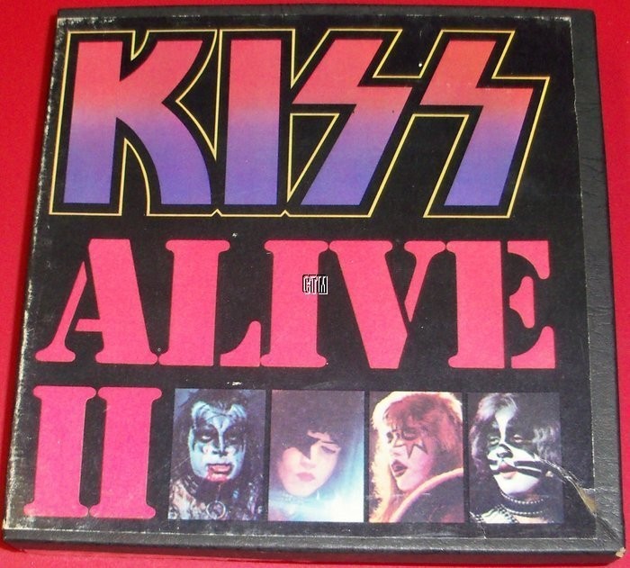 1977 Casablanca Records KISS ALIVE II Reel to Reel