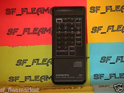 USED ONKYO CD PLAYER REMOTE CONTROL RC 219C DX C606 DX C606BHBLK PART 