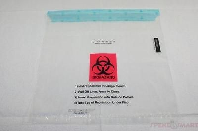 INTEPLAST UF95 610BIO 10X10 SPECI GARD POLYETHYLENE BIOHAZARD BAGS 