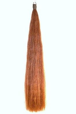    SHOW HORSE HAIR TAIL EXTENSION MEDIUM CHESTNUT SORREL SADDLE BRIDLE