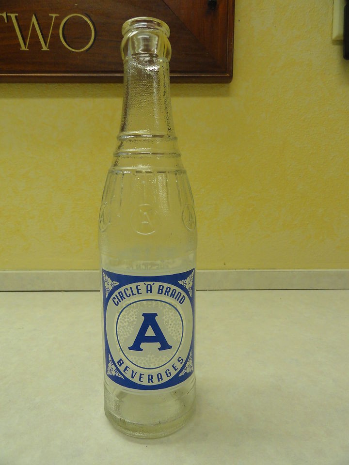 CHILLICOTHE & PORTSMOUTH, OHIO   CIRCLE A BRAND 10oz. ACL SODA 