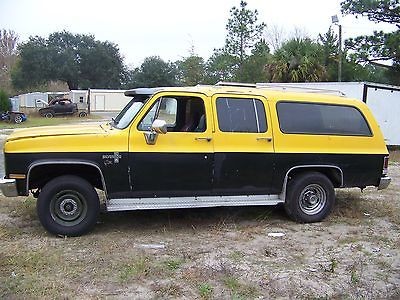 1985 chevy suburban 20 series no rust truck from nevada