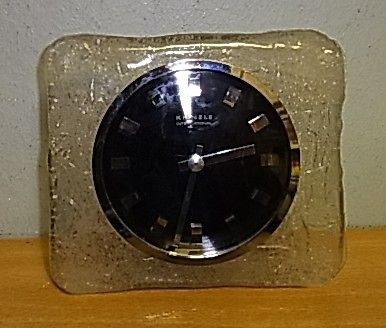 KIENZLE Mid Century 60´s Desk Clock KALMAR Style #AK