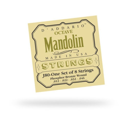 Addario Octave Mandolin Phosphor Bronze Strings J80 12   46