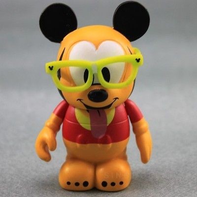 Disney Vinylmation 3 Nerds Rock Pluto Series Action Figure Rare FE77