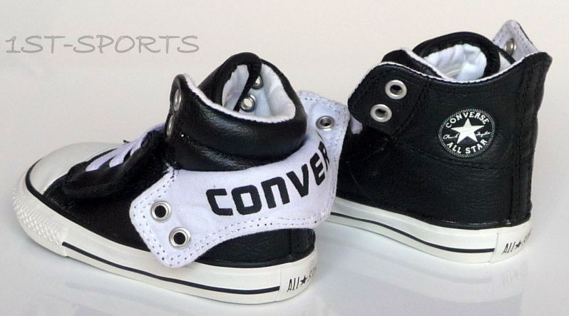 LITTLE BOYS CONVERSE CT PC2 SIMPLE SLIP BLACK TRAINERS