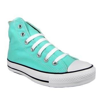 Converse 130113 Chuck Taylor Hi Aruba Unisex Trainers   Blue