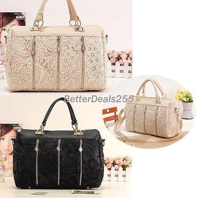 Oblique Carry Casual Big Bag Retro Lace Bags 2012 Ladys Handbag