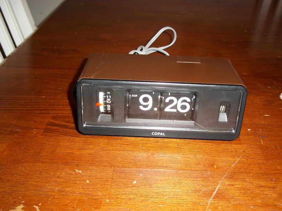 Copal VintageFlip Number Alarm clock