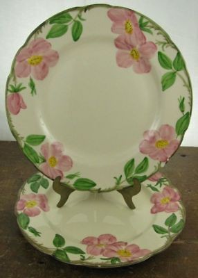 Vintage Franciscan China USA Desert Rose Dinner Plate