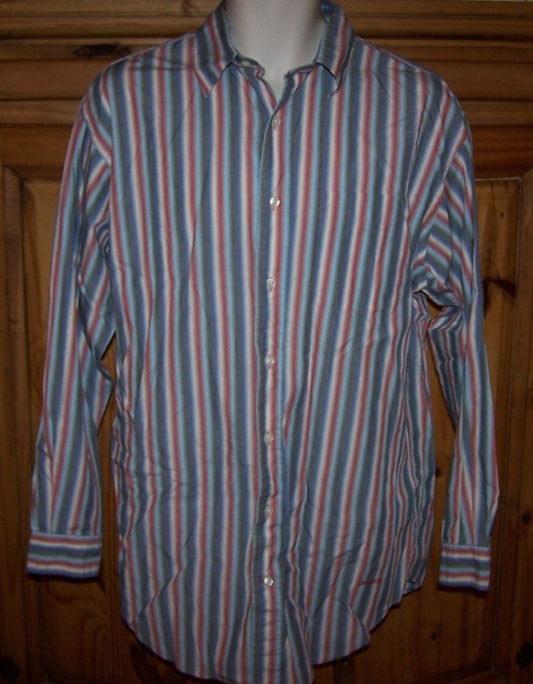 Mens DANIEL CREMIEUX Button Front Shirt Size Medium