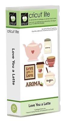 cricut lite love you a latte cartridge in Die Cutting Machines & Dies 