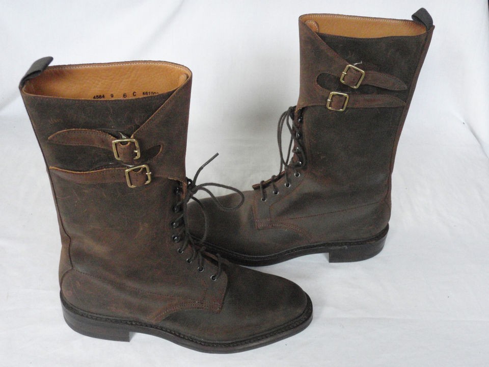 Crockett Jones Ladies Tall Shooting Boots MTO for James Purdey & Sons 