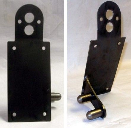 LICENSE PLATE BRACKET CHOPPER BOBBER MODEL A WELD ON