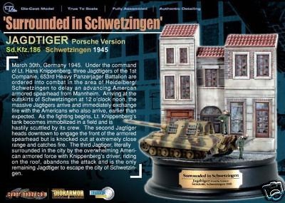 VERY RARE DRAGON CYBER HOBBY LTD ED SPECIAL VERSION JAGDTIGER 