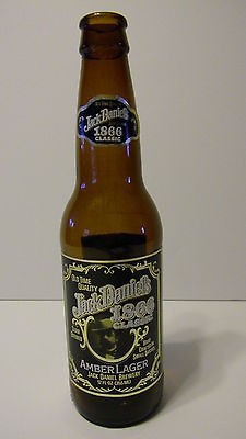 Jack Daniels 1866 Classic Amber Lager Empty Beer Bottle