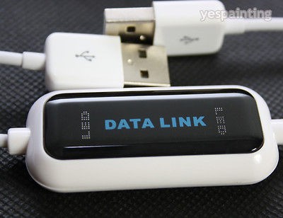   For Easy Copy File Transfer Between 2 PC USB Male To Male Data Cable